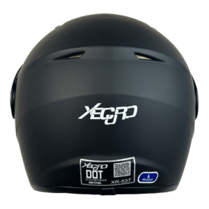 XR-537 DOT XECURO NEGRO MATE VISOR HUMO S