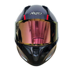 XR-918 XECURO WILD ROJO BRILLO VISOR ROJO