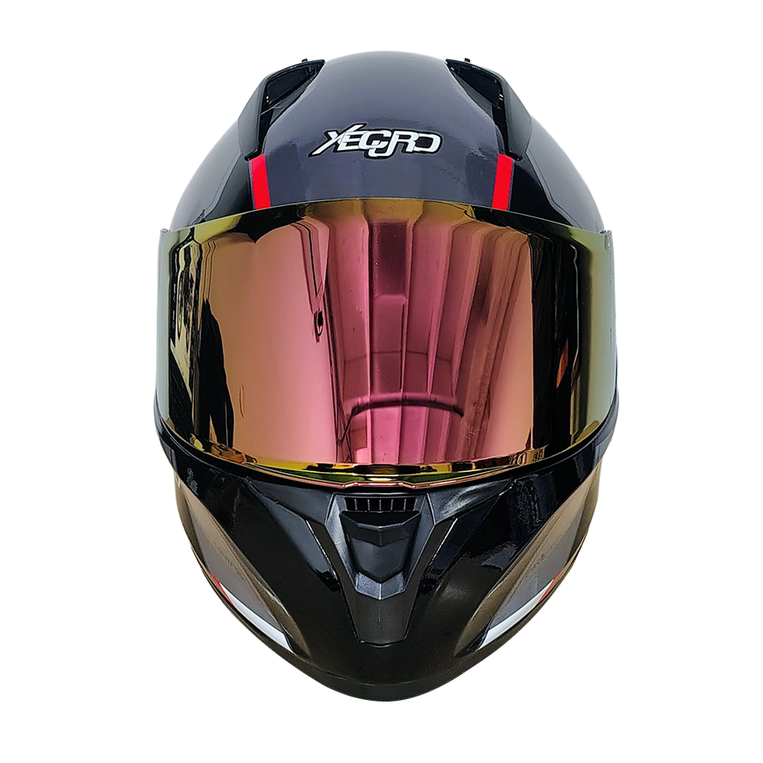 XR-918 XECURO WILD ROJO BRILLO VISOR ROJO - Imagen 2