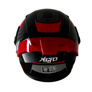 XR-920  XECURO KORDY ROJO BRILLO VISOR ROJO