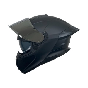 XR-923 SET DOT XECURO SURF GRIS BRILLO VISOR PLATEADO