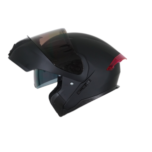 XR-926 SET DOT XECURO NEGRO MATE SP TRANS-MORADO VISOR HUMO