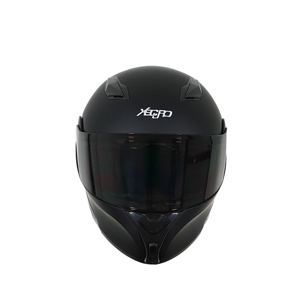 XR-926 SET DOT XECURO NEGRO MATE SP TRANS-MORADO VISOR HUMO - Imagen 3