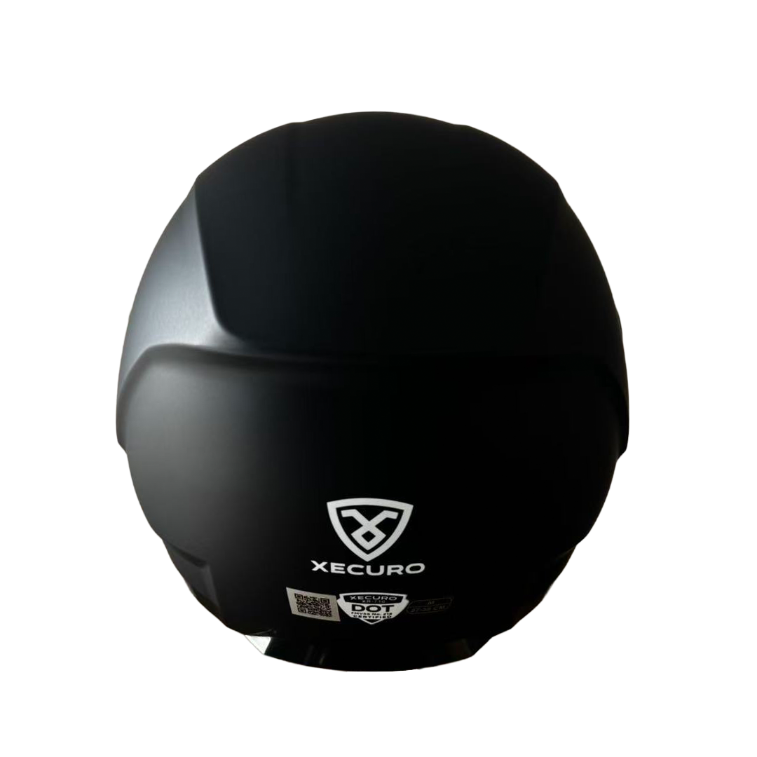 XR-710 DOT XECURO NEGRO MATE VISOR HUMO