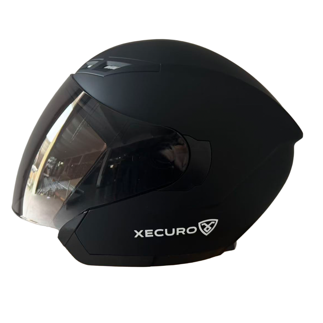XR-710 DOT XECURO NEGRO MATE VISOR HUMO - Imagen 2