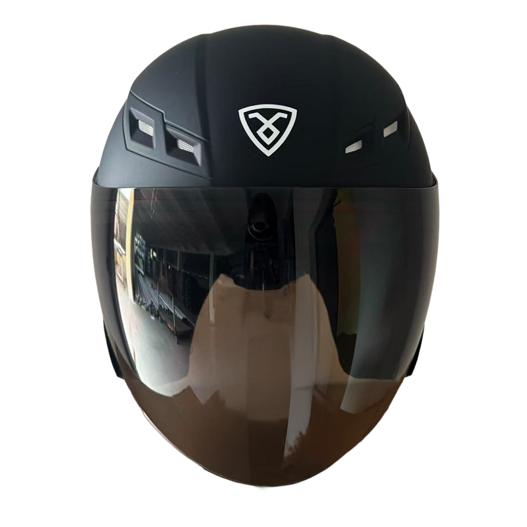 XR-710 DOT XECURO NEGRO MATE VISOR HUMO - Imagen 3