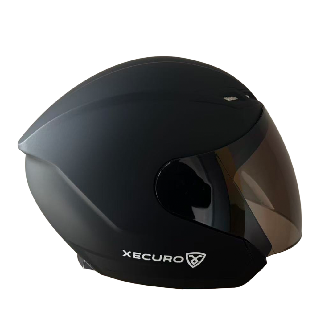 XR-710 DOT XECURO NEGRO MATE VISOR HUMO - Imagen 4