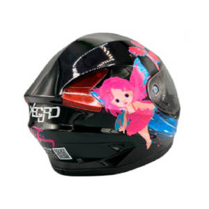 XR-911 DOT XECURO FAIRLY ROSADO BRILLO VISOR TRANSPARENTE 2XS