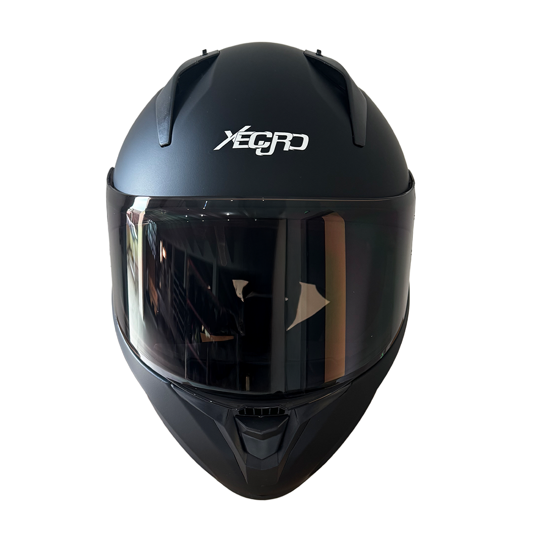 XR-918 DOT XECURO NEGRO MATE SP NEGRO-BRILLO VISOR HUMO - Imagen 3