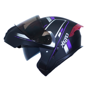 XR-926 DOT XECURO CHAMPION MORADO MATE VISOR HUMO