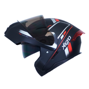 XR-926 DOT XECURO CHAMPION ROJO MATE VISOR HUMO