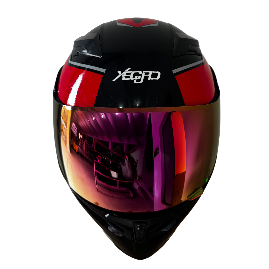 XR-920 XECURO KORDY ROJO BRILLO VISOR ROJO - Imagen 4