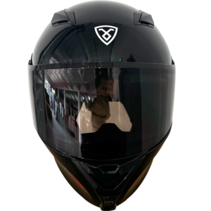 XR-926 DOT XECURO ROCK NEGRO-ROJO BRILLO VISOR HUMO