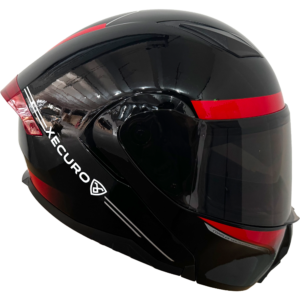 XR-926 DOT XECURO URBAN ROJO BRILLO VISOR HUMO