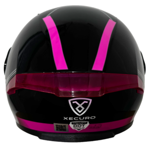 XR-926 DOT XECURO URBAN ROSADO BRILLO VISOR HUMO