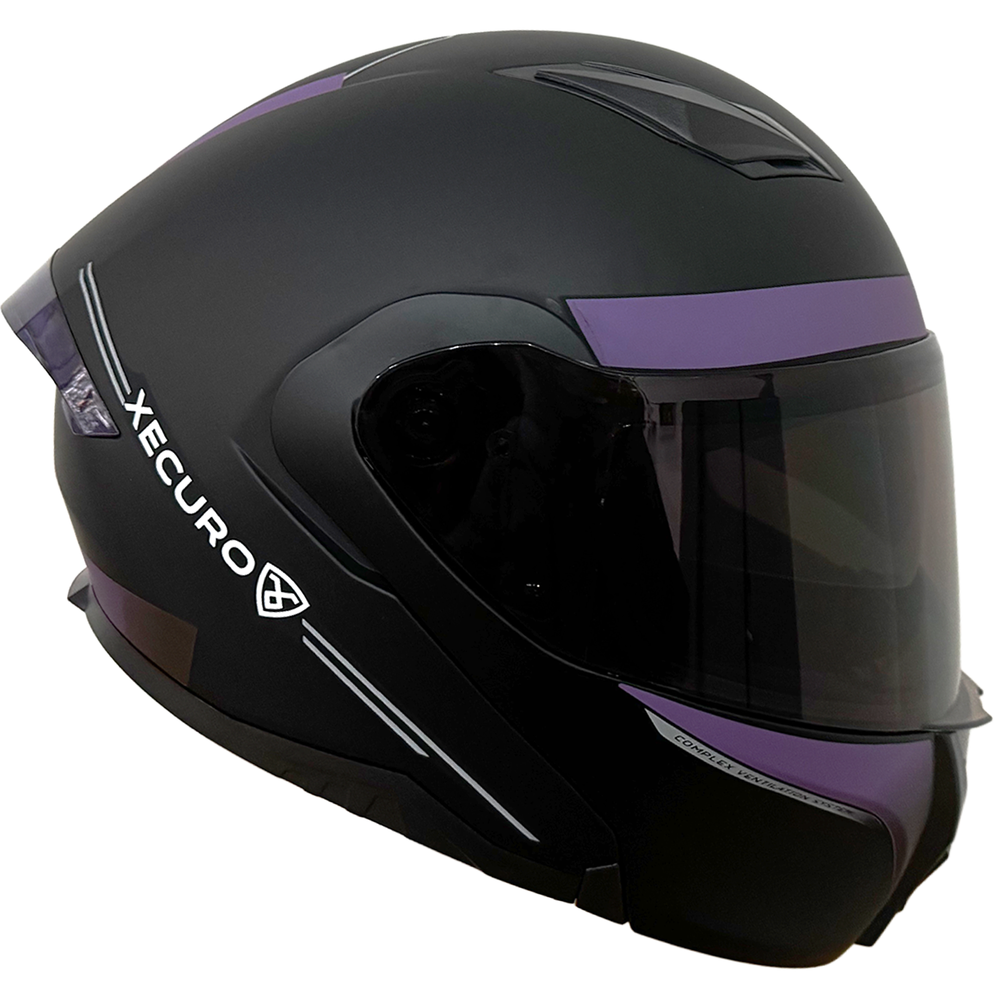 XR-926 DOT XECURO URBAN MORADO MATE VISOR HUMO