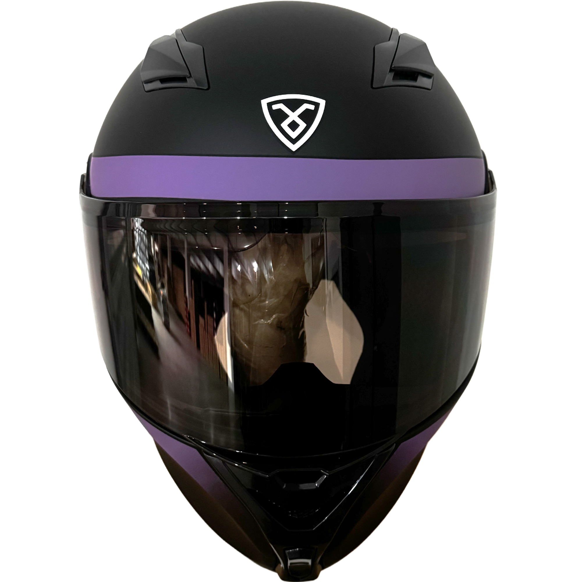 XR-926 DOT XECURO URBAN MORADO MATE VISOR HUMO - Imagen 5